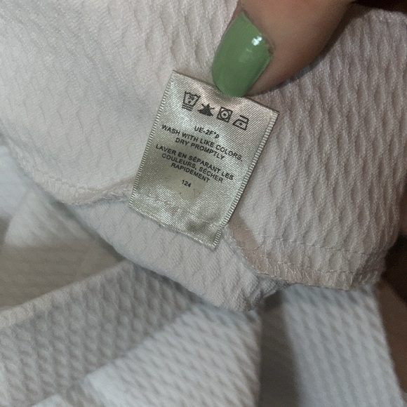 Van Heusen Stretch Extensible White Patterned Leggings Size 12 - Picture 8 of 8